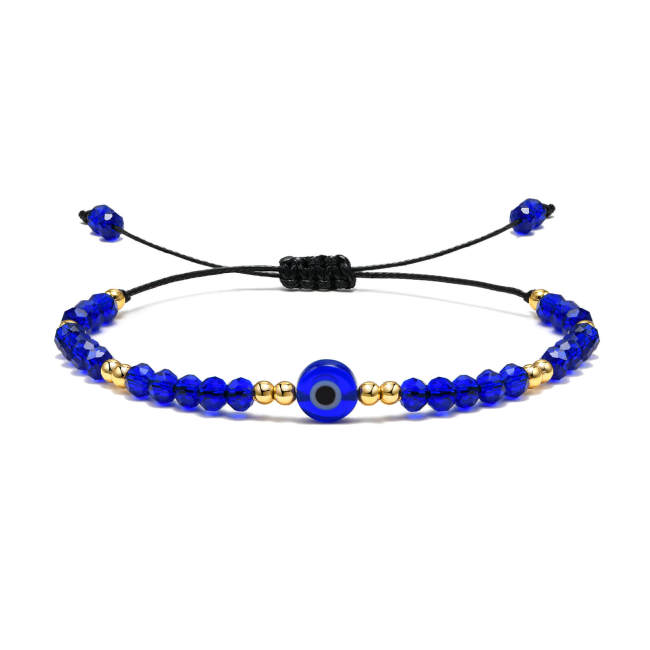 Wholesale Devil's Eye Color Beads Bracelet