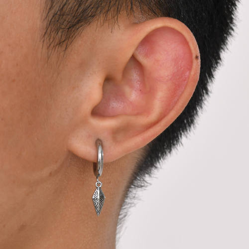 Wholesale Stainless Steel Mens Earring