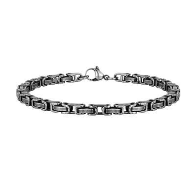 Wholesale Stainless Steel Byzantine Chain Bracelet