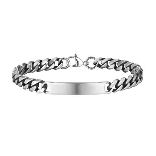 Wholesale Stainless Steel Blank Plate Bracelet