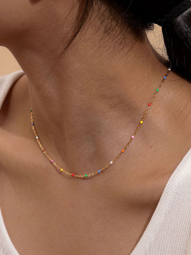 Wholesale Stainless Steel Millet Bead Bracelet