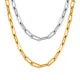 Wholesale Stainless Steel Chunky Paperclip Chain Necklace