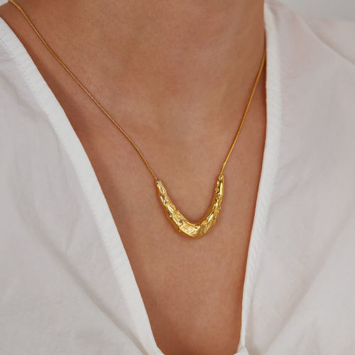 Wholesale Stainless Steel Gold Necklace for Women