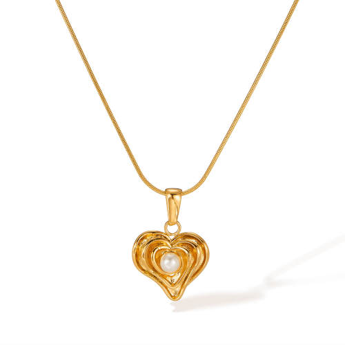 Wholesale Stainless Steel Heart Necklaces