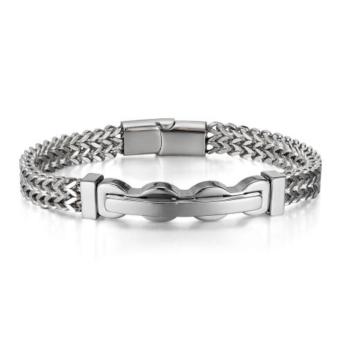 Wholesale Stainless Steel Personalized Double Franco Chain Bracelet