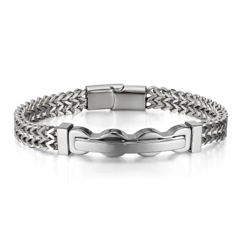 Wholesale Stainless Steel Personalized Double Franco Chain Bracelet