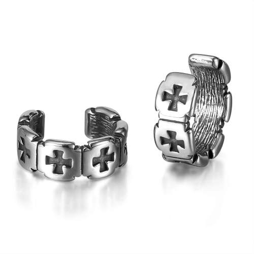 Wholesale Stainless Steel Cross Ear Clips