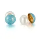 Wholesale Stainless Steel Fashion Enamel Stud Earrings