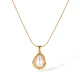 Wholesale Stainless Steel Women Pearl Necklace