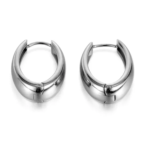 Wholesale Stainless Steel Trend U-Shaped Earrings