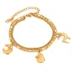 Wholesale Stainless Steel Santa Claus Bracelets
