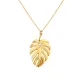 Wholesale Stainless Steel Monstera Leaf Pendant