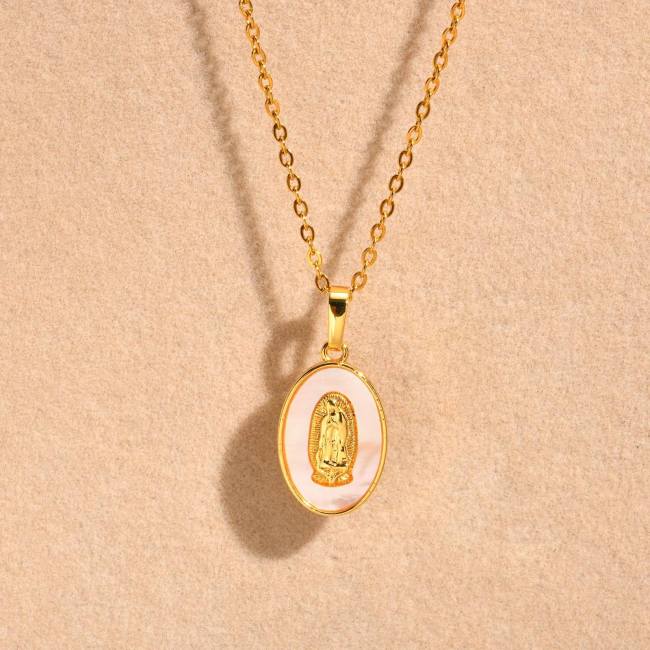 Wholesale Stainless Steel Madonna Pendant