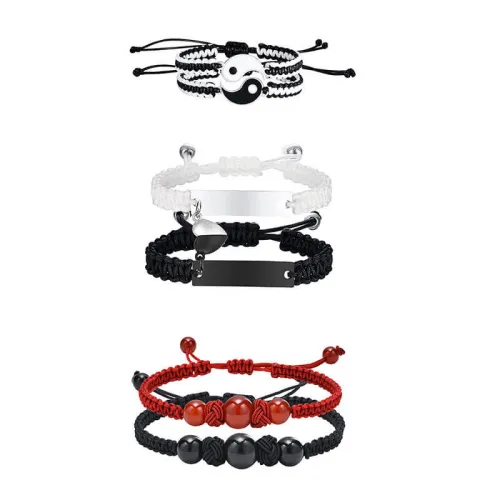 Wholesale Stainless Steel Couple Bracelet