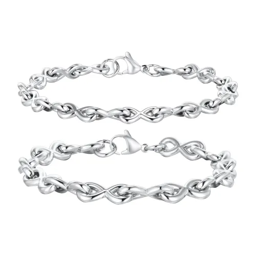 Wholesale Stainless Steel Men Infinity Link Bracelet