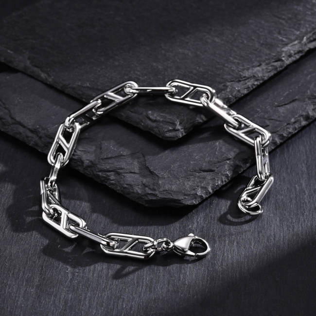 Wholesale Stainless Steel Men Chain Bracelets