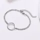 Wholesale Stainless Steel Mens Circle Link Bracelet