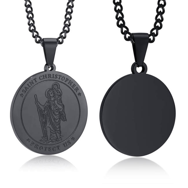 Wholesale Stainless Steel Christopher Pendant