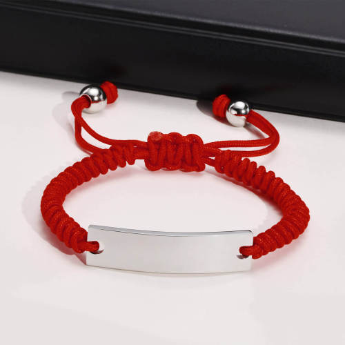 Wholesale Stainless Steel Personalized Braided Snake Knot Bracelet