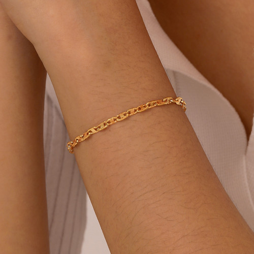 Wholesale Stainless Steel Marina Link Chain Bracelet
