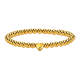 Wholesale Stainless Steel Heart Beaded Bracelet