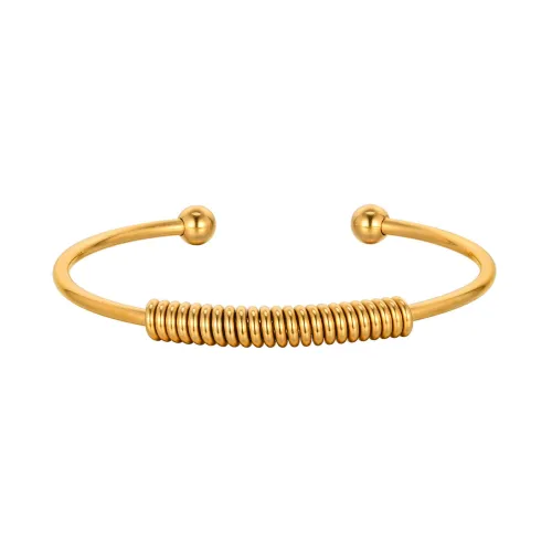 Wholesale Stainless Steel Spring Open Bangle