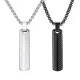 Wholesale Stainless Steel Textured Bar Pendant