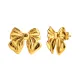 Wholesale Stainless Steel Ribbon Earrings