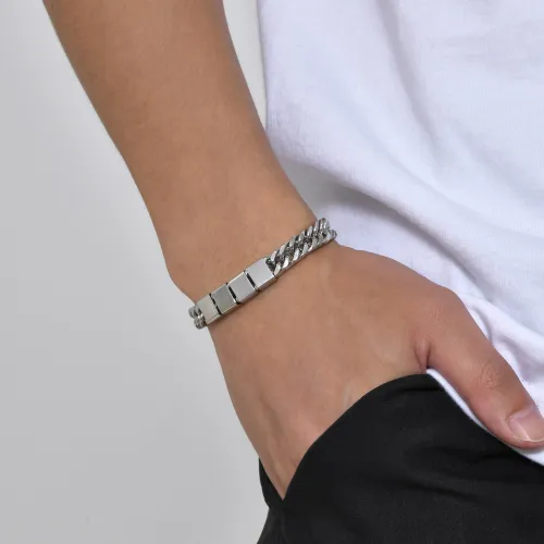 Wholesale Stainless Steel DIY Cuban Link Bracelet