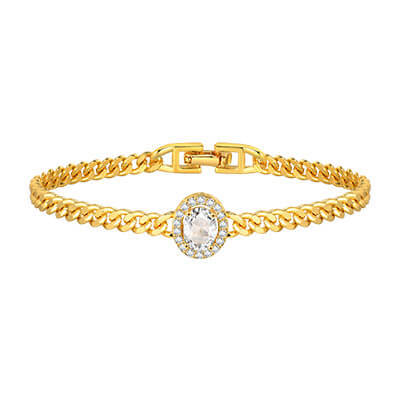 Wholesale Women Copper Zirconia Bracelet