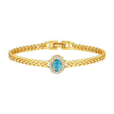 Wholesale Women Copper Zirconia Bracelet