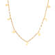 Wholesale Stainless Steel Star and Moon Necklace