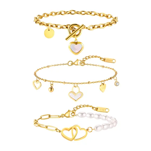 Wholesale Stainless Steel Women Bracelet with Love