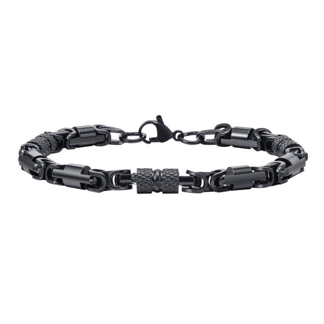 Wholesale Stainless Steel Byzantine Chain Bracelet