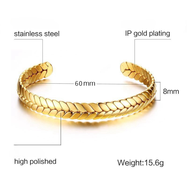 Wholesale Stainless Steel New Bangle