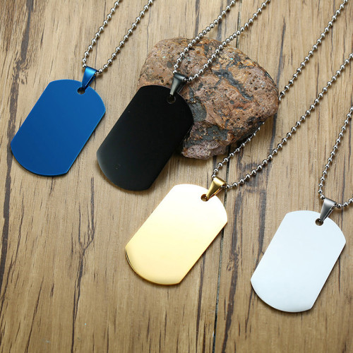 Wholesale Stainless Steel High Polish Dog Tags