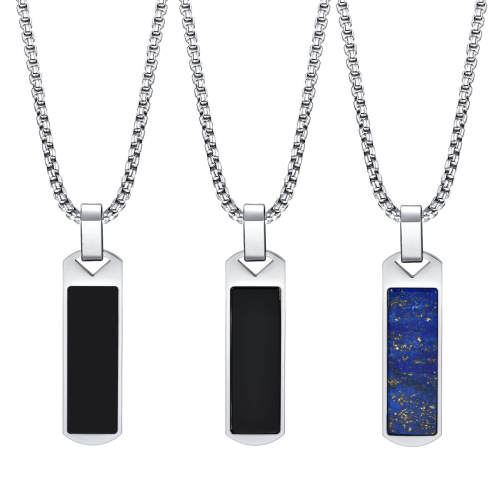 Wholesale Stainless Steel Mens Bar Pendant