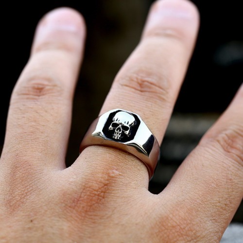 Wholesale Stainless Steel Skull Ring