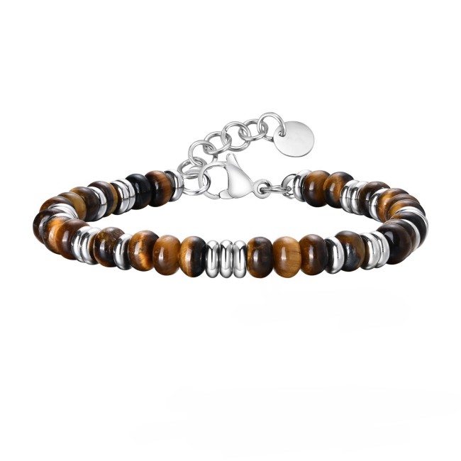 Wholesale Stainless Steel Agate Tiger Eye Bracelet