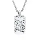 Wholesale Stainless Steel Gear Dog Tag Pendant
