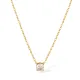 Wholesale Stainless Steel Striking CZ Drop Necklace
