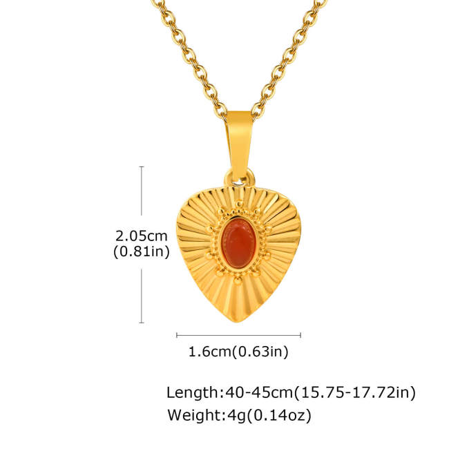 Wholesale Stainless Steel Ins Style Pendant