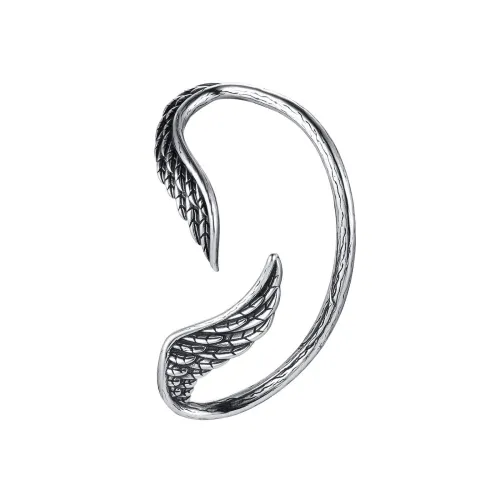 Wholesale Stainless Steel Winged Left Ear Clip