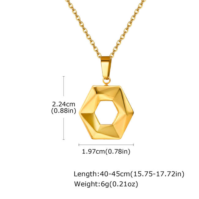 Wholesale Stainless Steel Ins Style Pendant