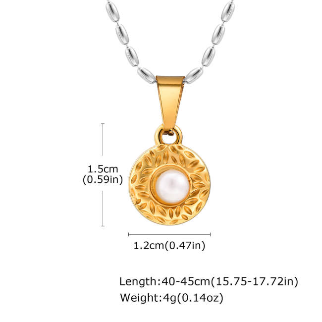 Wholesale Stainless Steel Ins Style Pendant