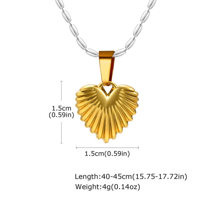 Wholesale Stainless Steel Ins Style Pendant