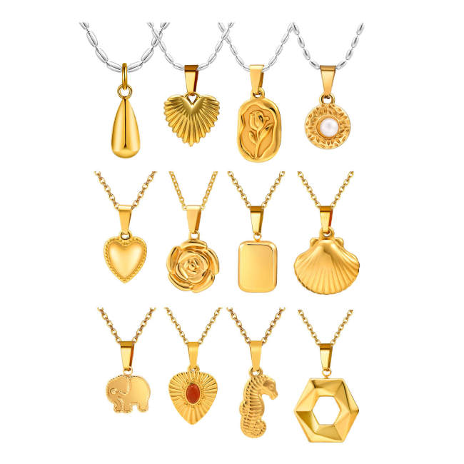 Wholesale Stainless Steel Ins Style Pendant