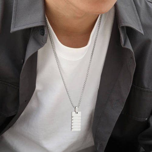 Wholesale Stainless Steel Fashion Men Tag Pendants