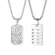 Wholesale Stainless Steel Fashion Men Tag Pendants