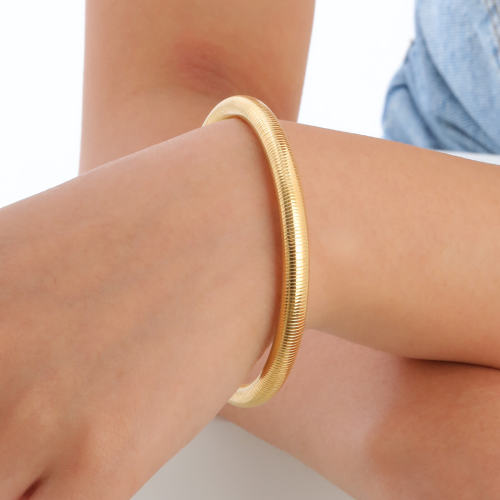 Wholesale Stailess Steel Simple Bangle
